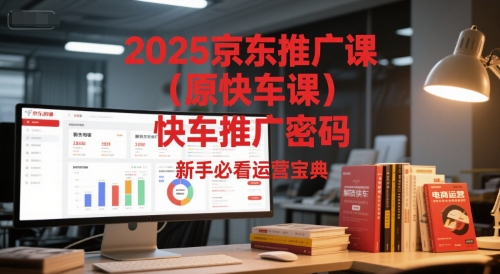 2025京东推广课(原快车课)解锁京东快车推广密码，新手必看运营宝典-云创网