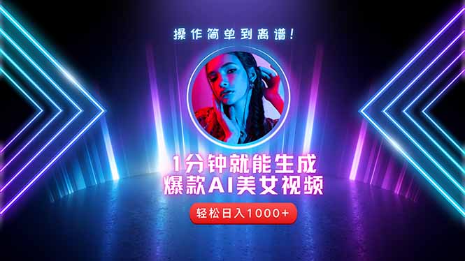 2025年最强副业：用AI做短视频，从零开始打造爆款账号！-云创网