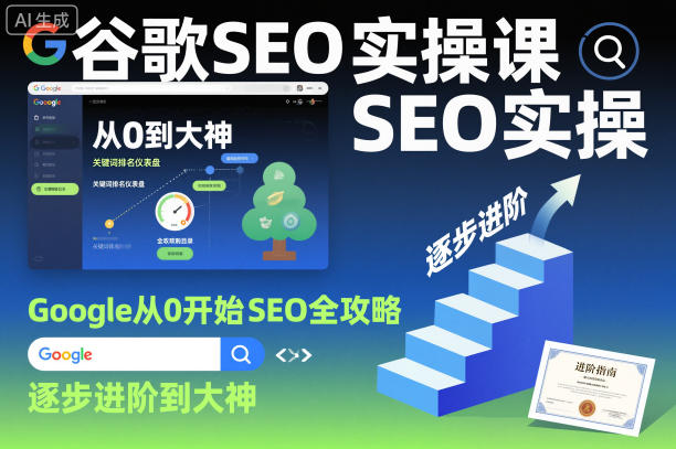 谷歌SEO实操课，Google从0开始SEO全攻略，逐步进阶到大神(更新26年)-云创网