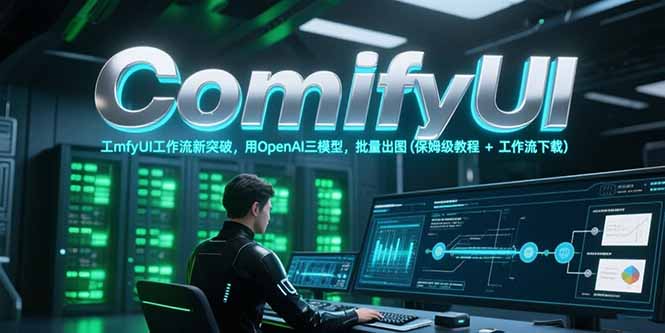 ComfyUI工作流新突破，用OpenAI三模型，批量出图(保姆级教程+工作流下载-云创网