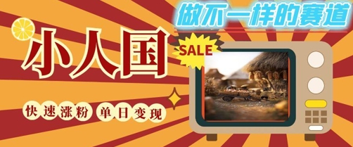 DeepSeek+绘图+视频制作小人国微观视频，小白轻轻松松上手，条条爆款，条条变现，单日就能收益-云创网