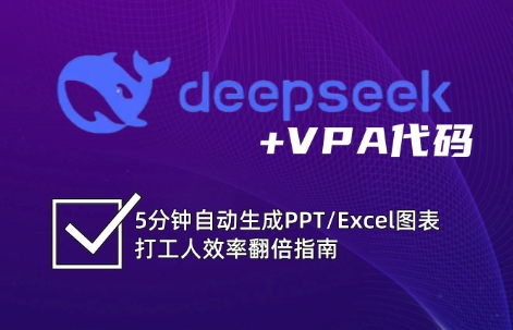 DeepSeek从入门到精通：解锁Excel和VBA高效办公新技能-云创网