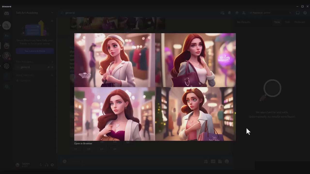 图片[5]-掌握 MidJourney V5 AI + ChatGPT创建一致的角色设计图像-22节课-中英字幕-云创网